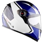 Buy FULL FACE HELMET - FF351 CORSA (WHITE- BLUE) LS2 on 0 % discount