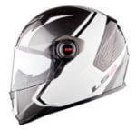 Buy FULL FACE HELMET - FF351 CORSA (WHITE-GREY) LS2 on 0 % discount