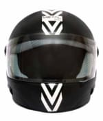 Buy Saviour Black And White Full Face Helmet on 0 % discount