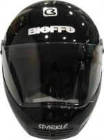 Buy FULL FACE HELMET SB-1 SPARKLE GLOSSY BLACK (600MM) STEELBIRD on 0 % discount