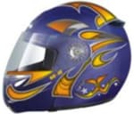 Buy HELMET SB-18 STEELBIRD FULL FACE H.BLUE MULTI COLOR on 0 % discount