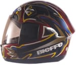 Buy HELMET SB-9 STEELBIRD FULL FACE BLACK MULTI COLOR FULL FACE OBG on 0 % discount