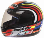 Buy HELMET SB-9 STEELBIRD FULL FACE BLACK MULTI COLOR OCA on 0 % discount
