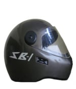 Buy STEELBIRD GREY POLCARBONATE FENDER BIKES AND SCOOTERS FULL FACE HELMETS on 0 % discount