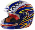 Buy HELMET SB-14 STEELBIRD FULL FACE BLUE MULTI COLOR on 0 % discount