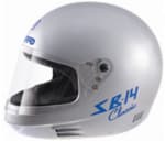 Buy HELMET SB-14 STEELBIRD FULL FACE SILVER CLASSIC on 0 % discount