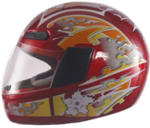 Buy HELMET SB-15 STEELBIRD FULL FACE RED MULTI COLOR on 0 % discount