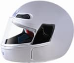 Buy HELMET SB-15 STEELBIRD FULL FACE SILVER CLASSIC on 0 % discount