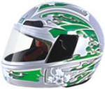Buy HELMET SB-15 STEELBIRD FULL FACE SILVER MULTI COLOR on 0 % discount