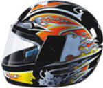 Buy HELMET SB-15 STEELBIRD FULL FACE BLACK MULTI COLOR FRESH on 0 % discount