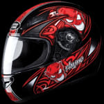 Buy FULL FACE HELMET RHYNO D2 DECOR D2 BLACK N2 (580MM) STUDDS on 0 % discount