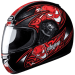 Buy FULL FACE HELMET RHYNO D2 DECOR D2 BLACK N2 STUDDS on 0 % discount