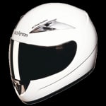 Buy FULL FACE HELMET SCORPION WHITE (580MM) STUDDS on 0 % discount