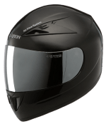Buy FULL FACE HELMET SCORPION WITH MIRROR VISOR BLACK STUDDS on 0 % discount
