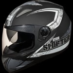 Buy FULL FACE HELMET SHIFTER D1 DECOR D1 MATT BLACK N4 (600MM) STUDDS on 0 % discount