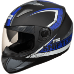 Buy FULL FACE HELMET SHIFTER D1 DECOR D1 MATT BLACK N1 STUDDS on 0 % discount