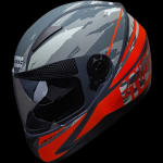 Buy FULL FACE HELMET SHIFTER D3 DECOR MATT GREY N10 (580MM) STUDDS on 0 % discount