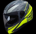 Buy FULL FACE HELMET SHIFTER D3 DECOR MATT GREY N5 (570MM) STUDDS on 0 % discount