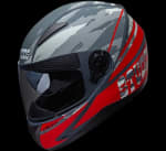 Buy FULL FACE HELMET SHIFTER D3 DECOR MATT GREY N2 (570MM) STUDDS on 0 % discount