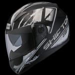 Buy FULL FACE HELMET SHIFTER D5 DECOR GREY N4 (570MM)  STUDDS on 0 % discount