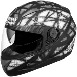 Buy FULL FACE HELMET SHIFTER D6 DECOR MATT BLACK N4 STUDDS on 0 % discount