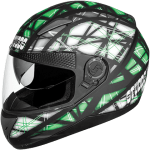 Buy FULL FACE HELMET SHIFTER D6 DECOR MATT BLACK N3 STUDDS on 0 % discount