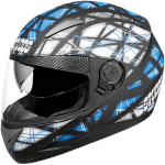 Buy FULL FACE HELMET SHIFTER D6 DECOR MATT BLACK N1 STUDDS on 0 % discount