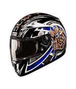 Buy HELMET SCORPION FULL FACE D1 DECOR D1 BLACK N1 STUDDS on 0 % discount