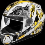 Buy FULL FACE HELMET SHIFTER D7 DECOR WHITE N5 (580MM) STUDDS on 0 % discount