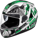 Buy FULL FACE HELMET SHIFTER D7 DECOR WHITE N3 STUDDS on 0 % discount