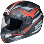 Buy FULL FACE HELMET SHIFTER D8 DECOR  MATT BLACK N2 STUDDS on 0 % discount