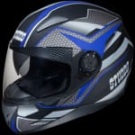 Buy FULL FACE HELMET SHIFTER D8 DECOR  MATT BLACK N1 (570MM) STUDDS on 0 % discount