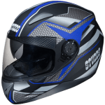 Buy FULL FACE HELMET SHIFTER D8 DECOR  MATT BLACK N1 STUDDS on 0 % discount