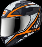 Buy FULL FACE HELMET THUNDER D4 DECOR  MATT BLACK N10 (570MM) STUDDS on 0 % discount