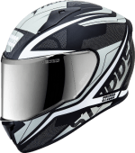 Buy FULL FACE HELMET THUNDER D4 DECOR  MATT BLACK N6 STUDDS on 0 % discount