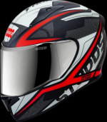 Buy FULL FACE HELMET THUNDER D4 DECOR  MATT BLACK N2 STUDDS on 0 % discount