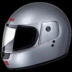 Buy FULL FACE HELMET BRAVO SILVER GREY (580MM) STUDDS on 0 % discount