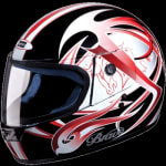 Buy FULL FACE HELMET BRAVO DECOR D3 BLACK N2 (580MM) STUDDS on 0 % discount