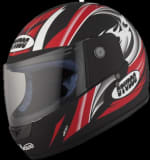 Buy FULL FACE HELMET BRAVO DEVIL MATT BLACK N2 (570MM) STUDDS on 0 % discount