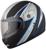 Buy FULL FACE HELMET BRAVO KNIGHT MATT BLACK N1 STUDDS on 0 % discount