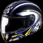 Buy FULL FACE HELMET CHROME D1 DECOR (580MM) STUDDS on 0 % discount