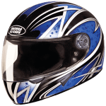 Buy FULL FACE HELMET CHROME D2 DECOR STUDDS on 0 % discount