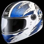 Buy FULL FACE HELMET CHROME D3 DECOR (570MM) STUDDS on 0 % discount