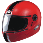 Buy FULL FACE HELMET CHROME ECO RED STUDDS on 0 % discount