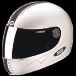 Buy FULL FACE HELMET CHROME ECO WITH MIRROR VISOR (570MM) STUDDS on 0 % discount
