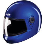 Buy FULL FACE HELMET JADE FLAME BLUE STUDDS on 0 % discount