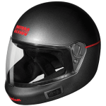 Buy FULL FACE HELMET PREMIUM VENT GUN GREY STUDDS on 0 % discount