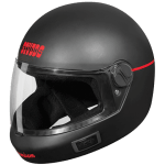 Buy FULL FACE HELMET PREMIUM VENT MATT BLACK STUDDS on 0 % discount
