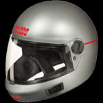 Buy FULL FACE HELMET PREMIUM VENT SILVER GREY (600MM) STUDDS on 0 % discount