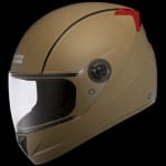 Buy FULL FACE HELMET PROFESSIONAL DESERT (570MM) STORM WITH BLACK STRIPS STUDDS on 0 % discount